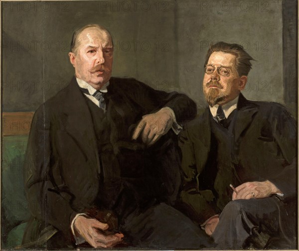 Portrait of Weysenhoff and Wladyslaw Stanislaw Reymont