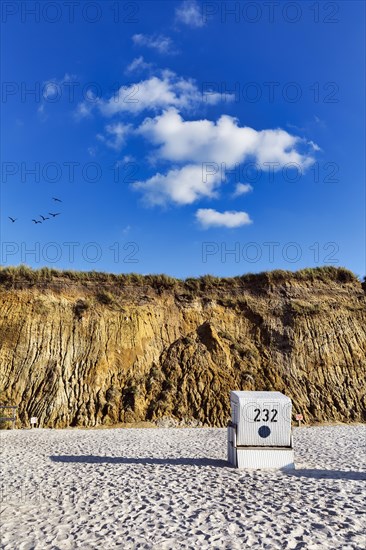 White beach chair