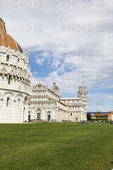 Baptistery and Cathedral and Leaning Tower