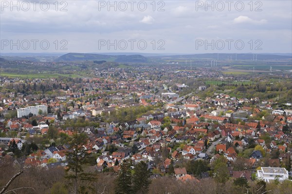 View of Bad Harzburg from the Burgberg