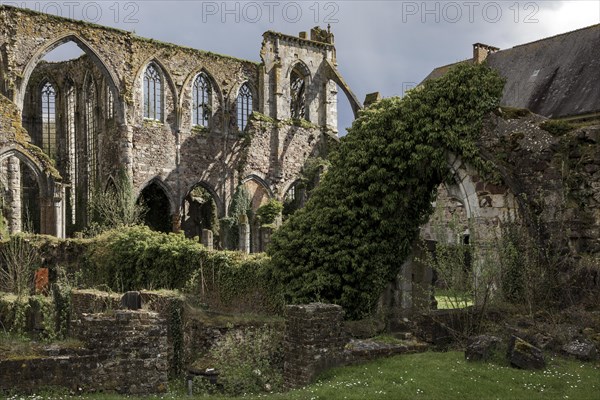 Ruins of the former abbey of Aulne