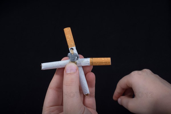 World No Tobacco Day poster for say no smoking concept