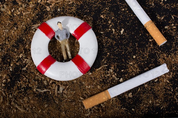 World No Tobacco Day poster for say no smoking concept