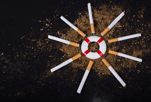 World No Tobacco Day poster for say no smoking concept