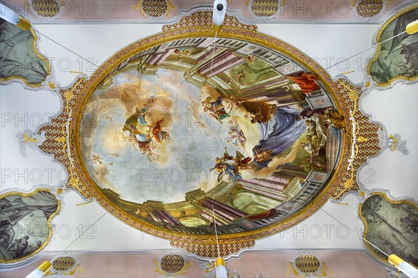 Ceiling fresco
