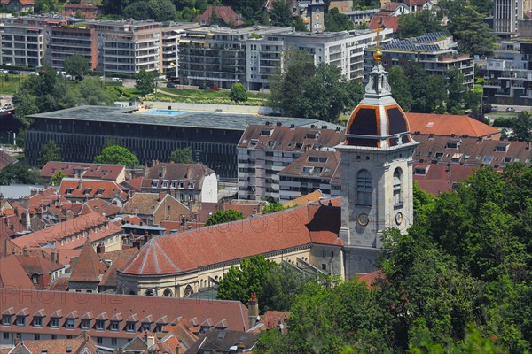 View of St-Jean Cathedral in Besançon