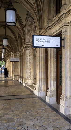 Arcades at the Vienna State Opera