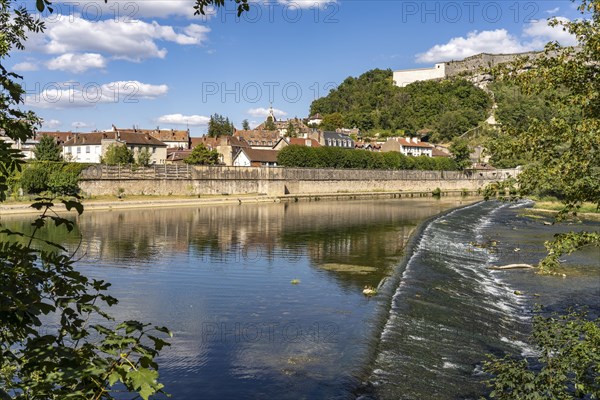 The Doubs River and the Citadel of Besancon