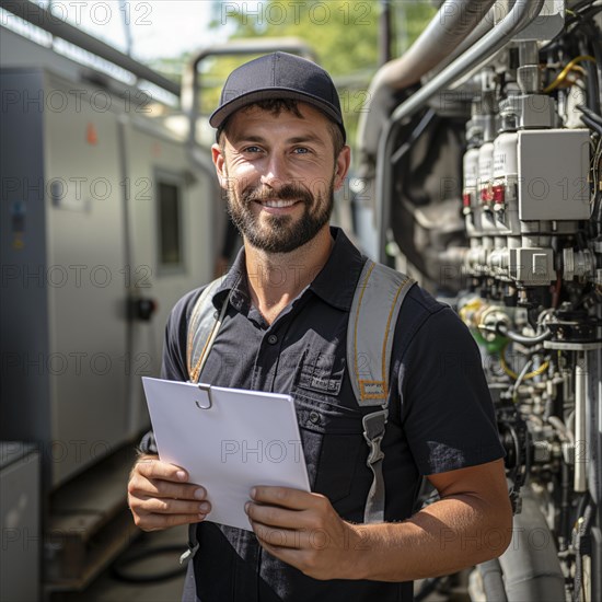 Handyman install a heat pump