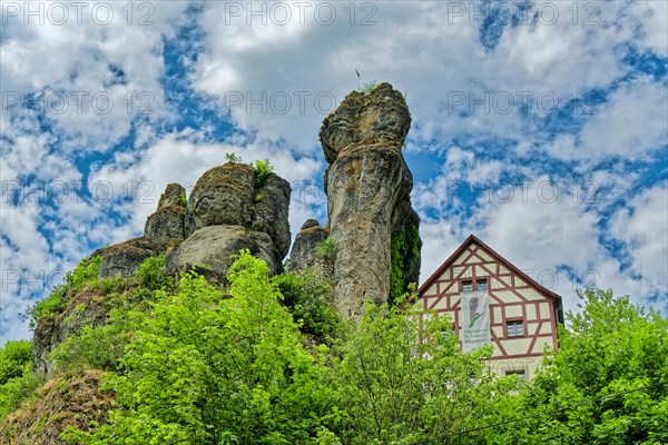 Prominent rock