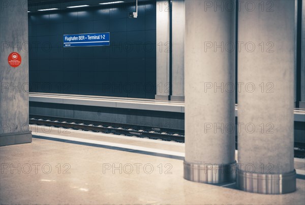 Waiting for the train