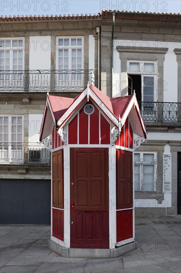 Historic wooden kiosk