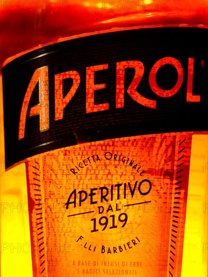 Aperol bottle
