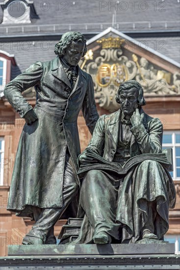 Monument to the Brothers Jakob and Wilhelm Grimm