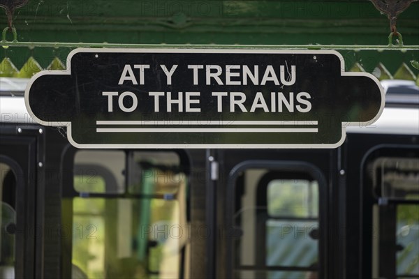 Sign at the Station