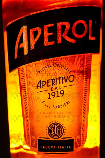 Aperol bottle