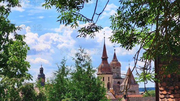 The collegiate church is a sight in the historic centre of the old town. Feuchtwangen