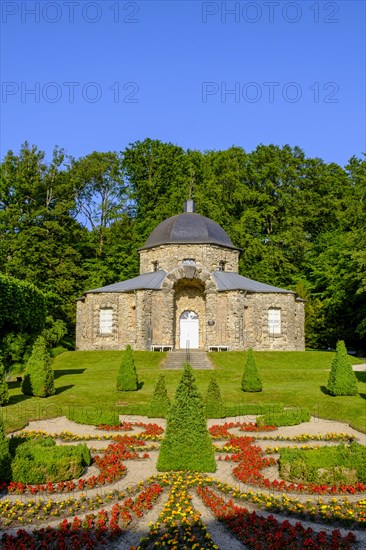 Baroque Garden and Oriental Building
