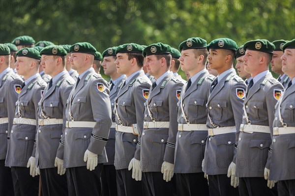 Soldiers of the Guard Battalion of the German Armed Forces