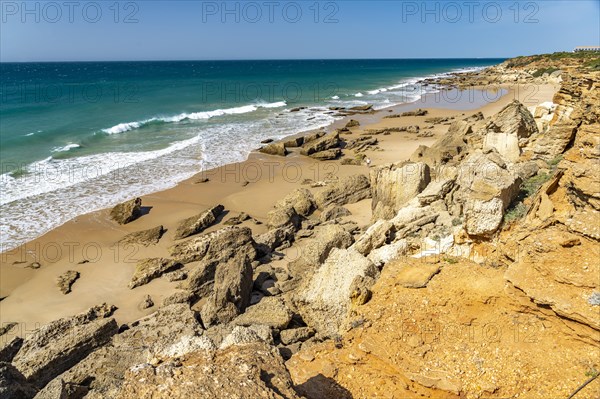 The Calas de Roche beach coves near Conil de la Frontera