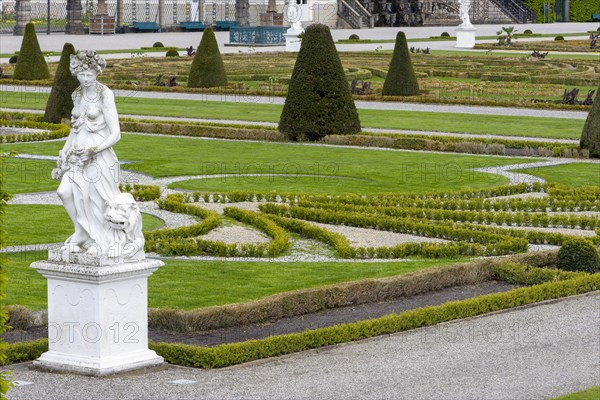 Baroque sculptures in Herrenhaeuser Gardens