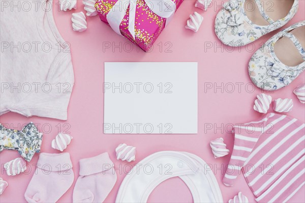 Bright arrangement girl newborn