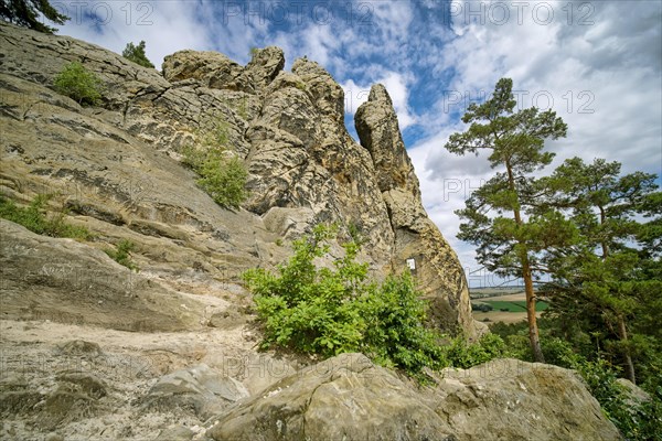 Rock formation Drei Zinnen