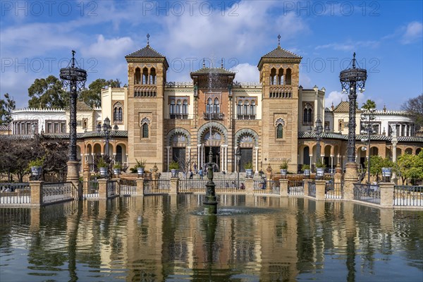 The Museum of Popular Art and Customs of Seville in the Mudejar Pavilion