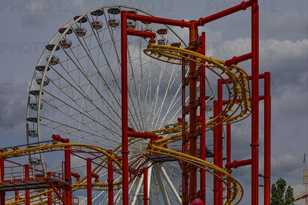 Dark clouds over the adrenalin attraction Volare