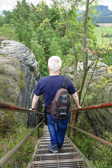Hiking at the Rauenstein