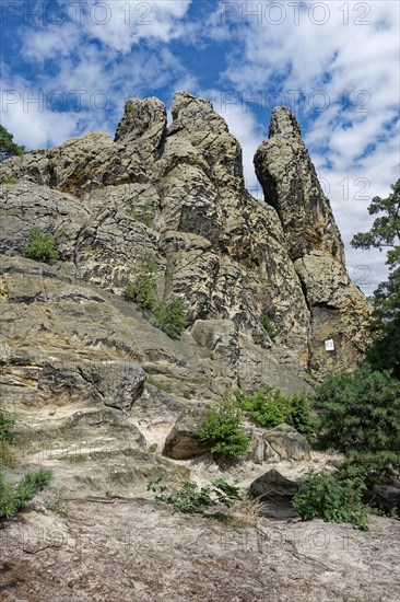 Rock formation Drei Zinnen