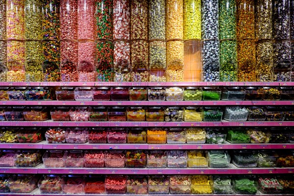 Candy dispenser in a shop in Maastricht
