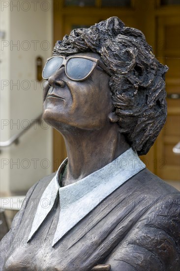 A head of the bronze sculpture Persil remains Persil by Guido Messer