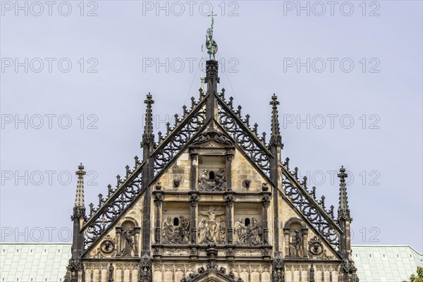 Detail Catholic Cathedral StPaulus-Dom