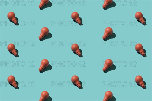 Pink lamps colored background