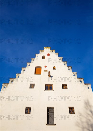 Salt house with stepped gable in the historic old town of Ceske Budejovice