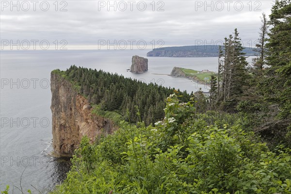 Steep cliff