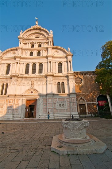 Venice Italy San Zaccaria church front view