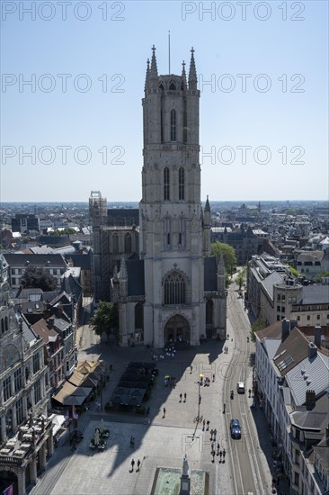 Saint Bavo Square and Saint Bavo Cathedral