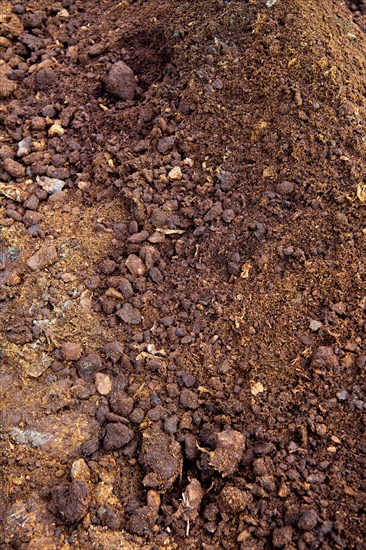 Peat cutting