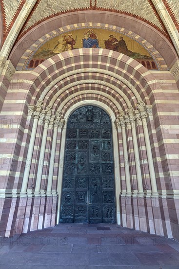 Romanesque entrance portal from Speyer Cathedral