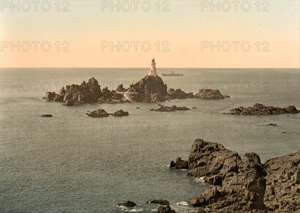 Corbierre lightbouse in Jersey
