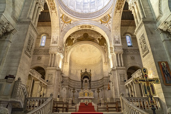 Interior of the Roman Catholic Basilica of Saint-Martin Tours