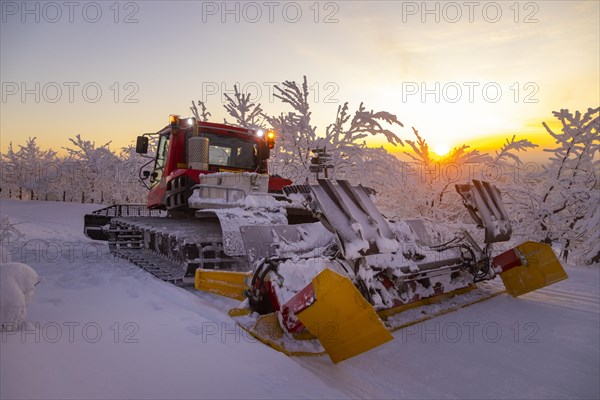 Winter on the Fichtelberg