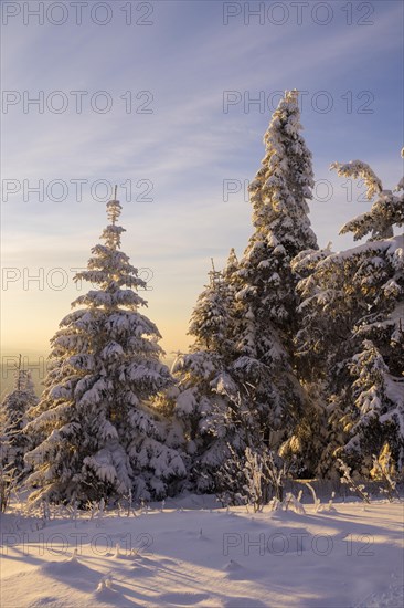 Winter on the Fichtelberg