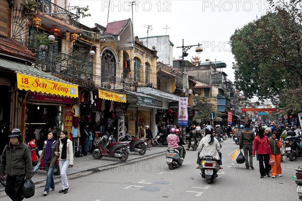 Street scene in Hanoi