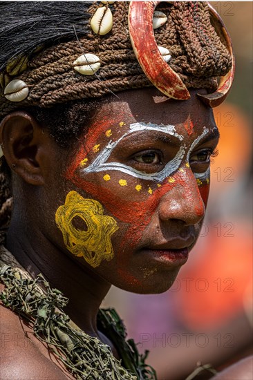 Dancers in war paint