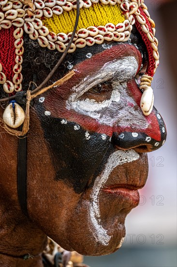 Dancers in war paint