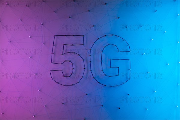 5g modern technology background