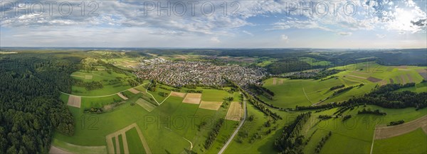 Steinheim am Albuch at the north-eastern end of the Swabian Alb